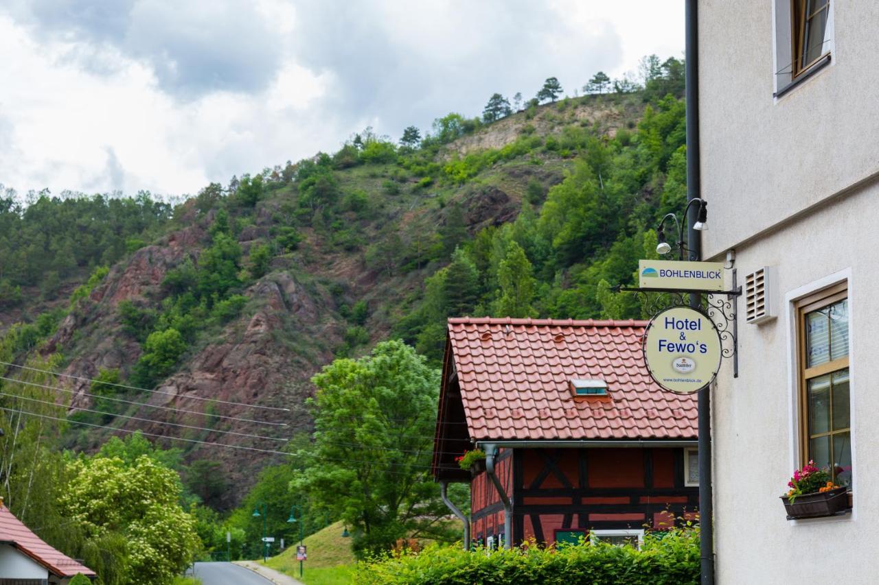 Hotel & Ferienwohnungen Bohlenblick Saalfeld Saale Luaran gambar
