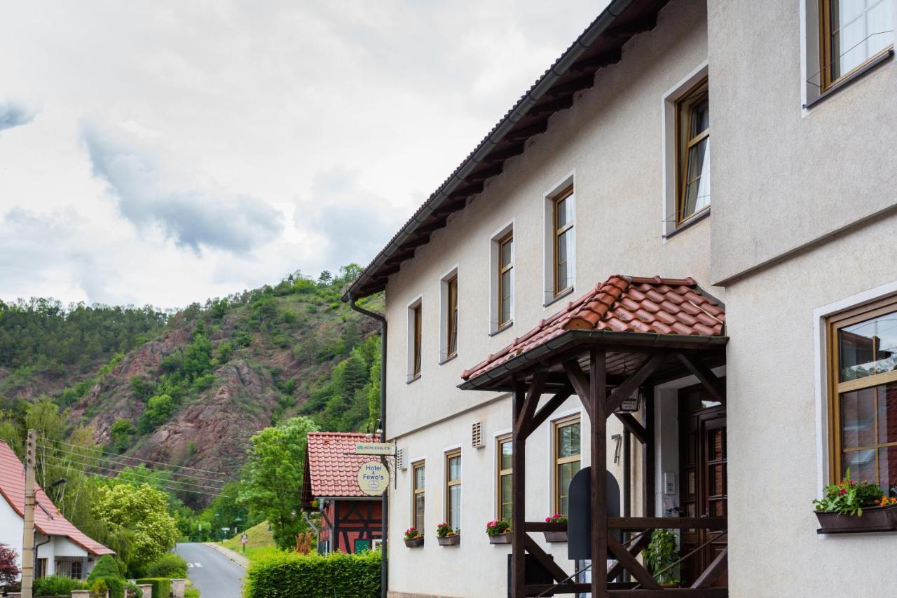 Hotel & Ferienwohnungen Bohlenblick Saalfeld Saale Luaran gambar