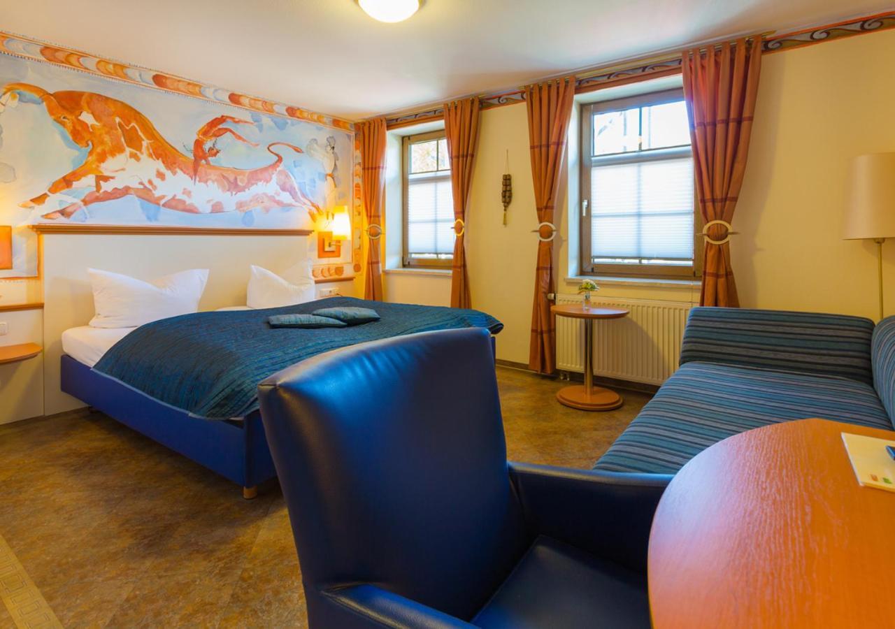 Hotel & Ferienwohnungen Bohlenblick Saalfeld Saale Luaran gambar