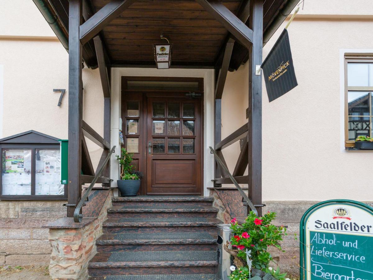 Hotel & Ferienwohnungen Bohlenblick Saalfeld Saale Luaran gambar