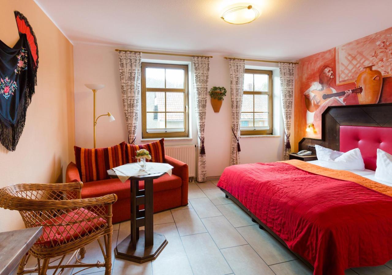 Hotel & Ferienwohnungen Bohlenblick Saalfeld Saale Luaran gambar